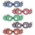 Numbered Glittered Foil Eyeglasses (Full Head Size)